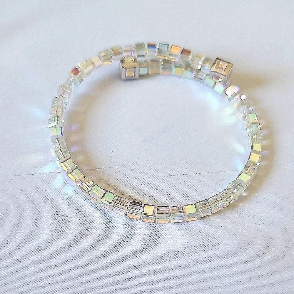 Source Unknown Silver Bracelet Minimalist Design